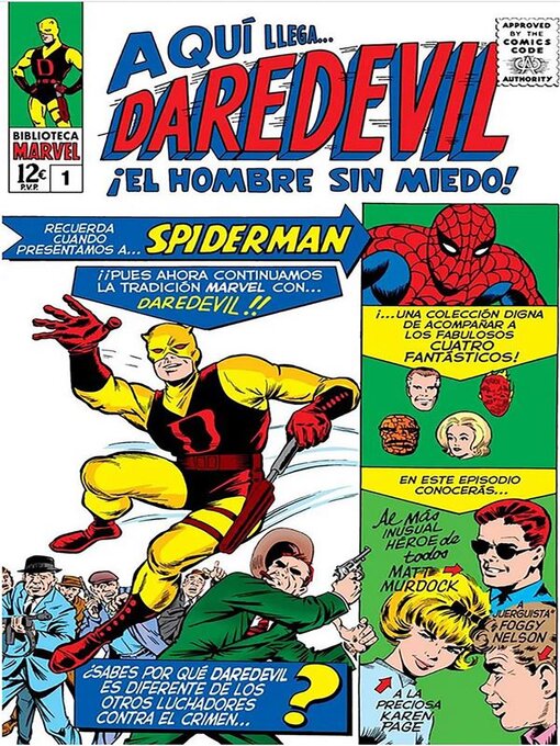 Cover image for Biblioteca Marvel Daredevil 1
